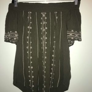Off the shoulder top!
